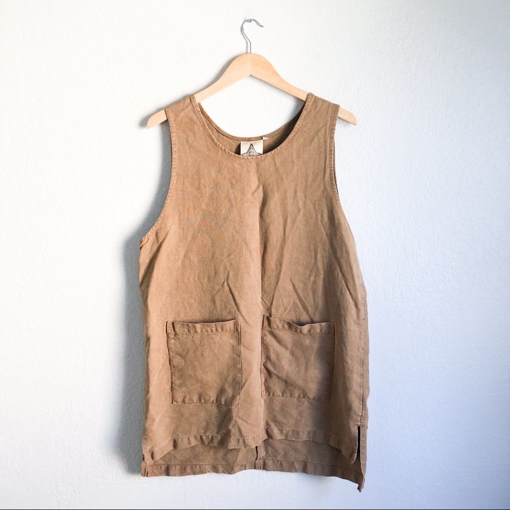 Jungmaven Aspen Dress in Terra-cotta size Large